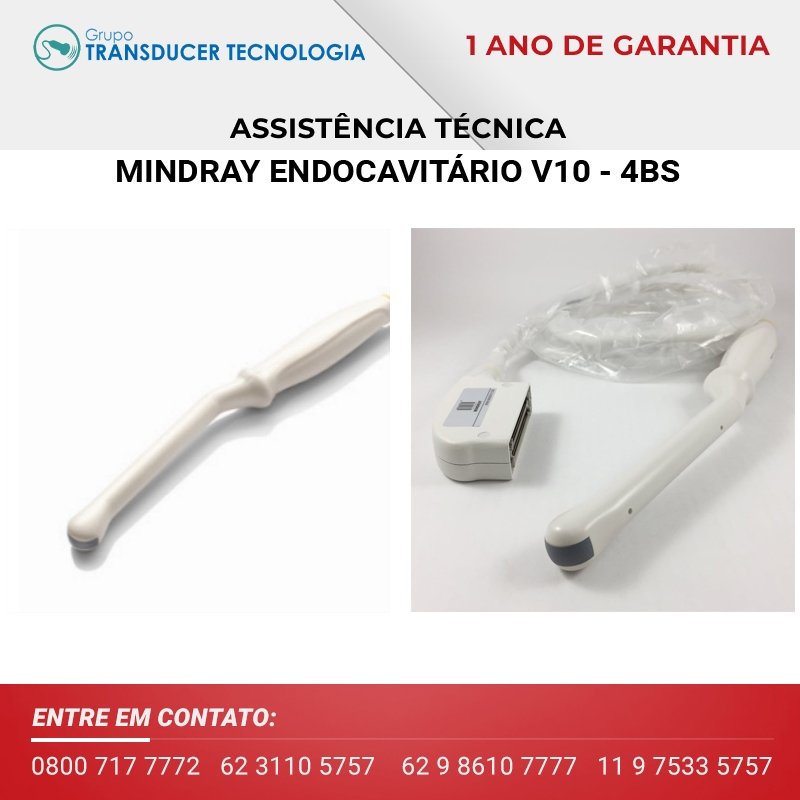 ASSISTENCIA TECNICA TRANSDUTOR MINDRAY ENDOCAVITARIO V10 4BS