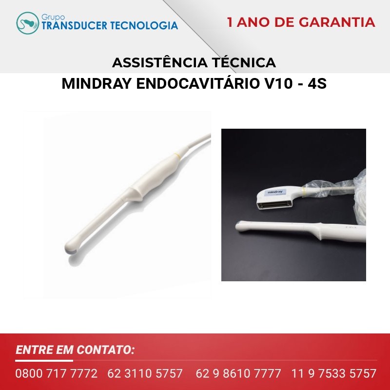 ASSISTENCIA TECNICA TRANSDUTOR MINDRAY ENDOCAVITARIO V10 4S