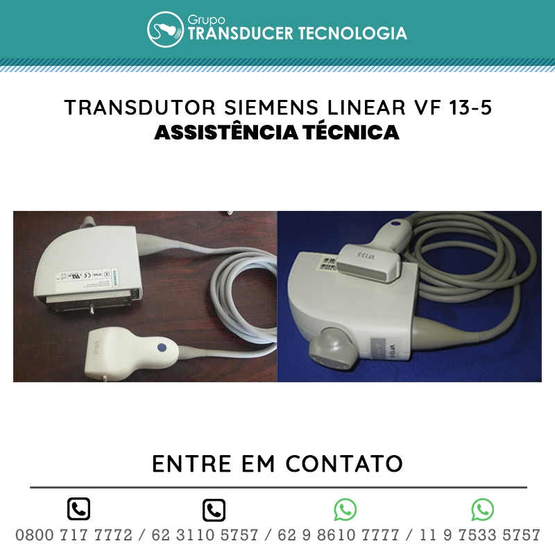 ASSISTENCIA TECNICA TRANSDUTOR SIEMENS LINEAR VF 13 5