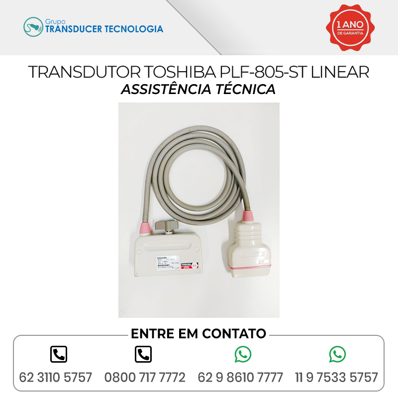ASSISTENCIA TECNICA TRANSDUTOR TOSHIBA PLF 805ST LINEAR