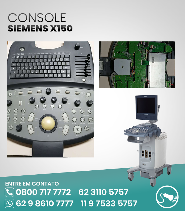CONSOLE ULTRASSOM SIEMENS X150