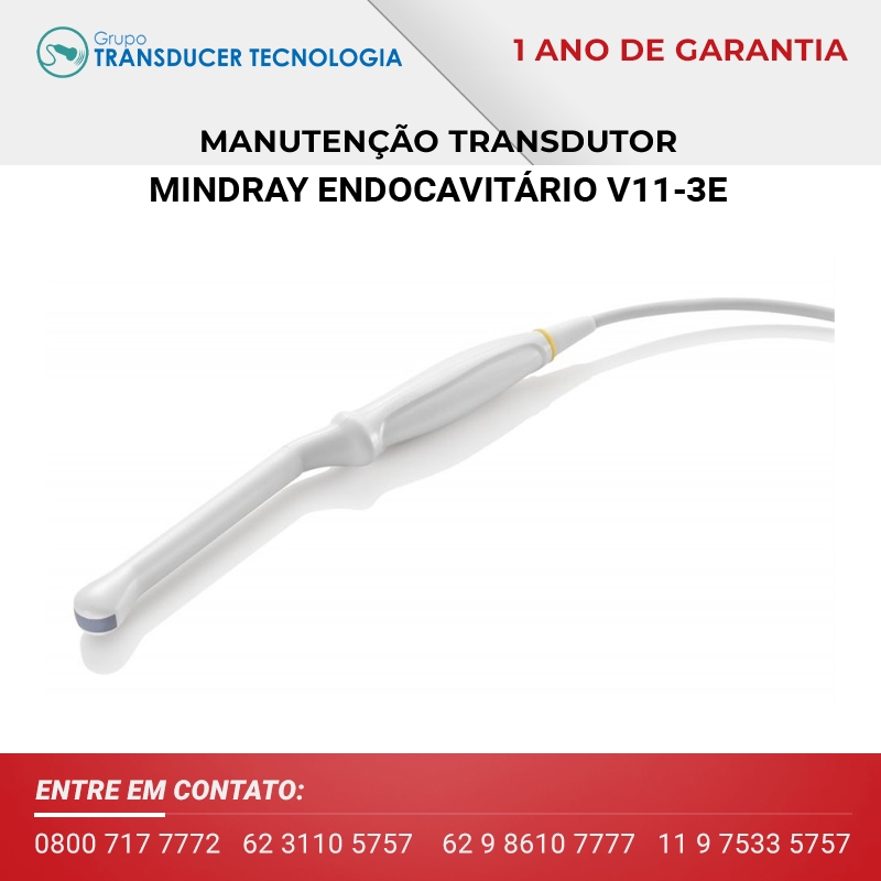 MANUTENCAO TRANSDUTOR MINDRAY ENDOCAVITARIO V11 3E