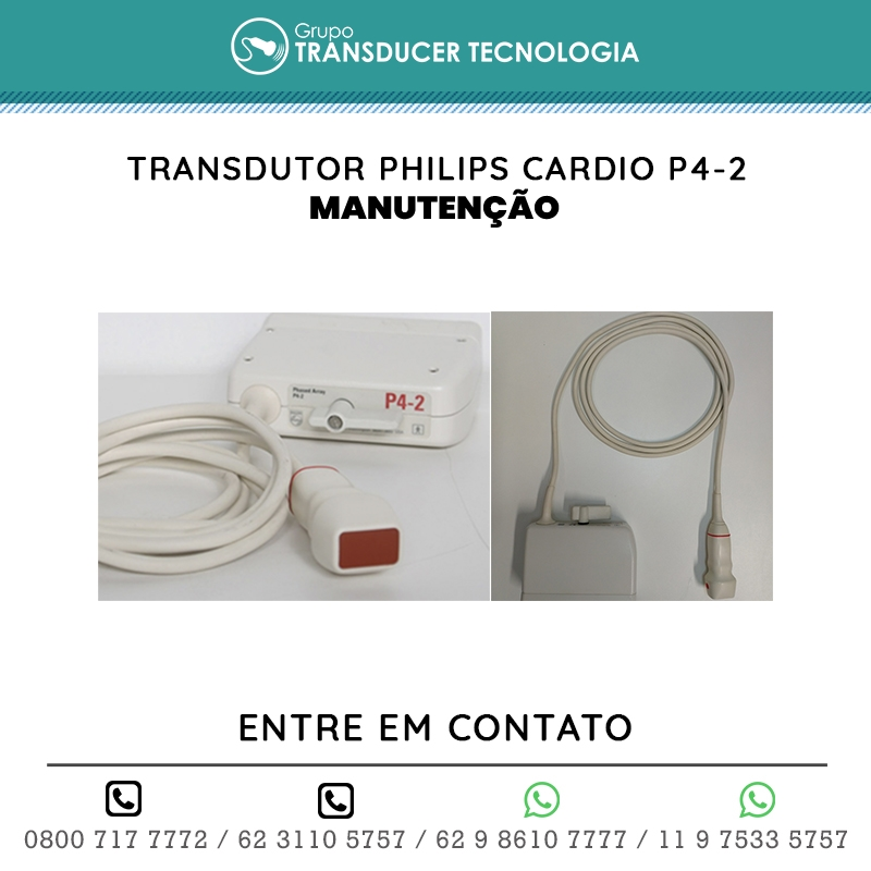 MANUTENCAO TRANSDUTOR PHILIPS CARDIO P4 2