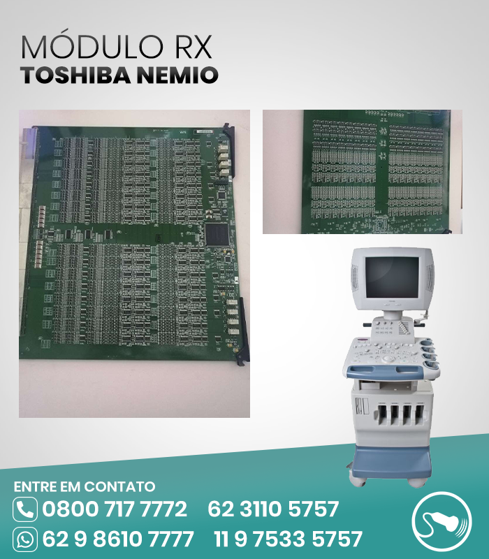 MODULO RX ULTRASSOM TOSHIBA NEMIO