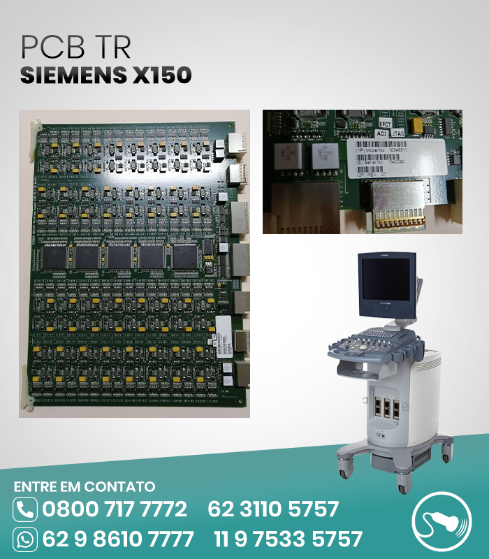 PCB TR ULTRASSOM SIEMENS X150