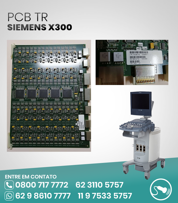 PCB TR ULTRASSOM SIEMENS X300