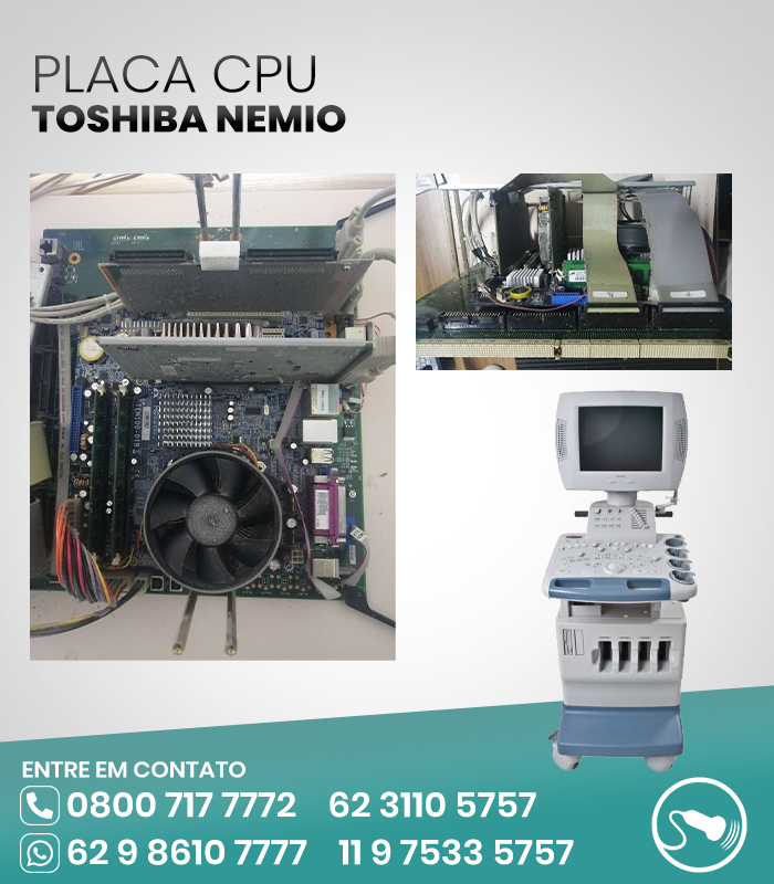PLACA CPU ULTRASSOM TOSHIBA NEMIO