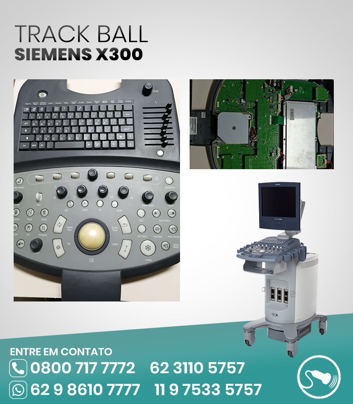 TRACK BALL ULTRASSOM SIEMENS X300