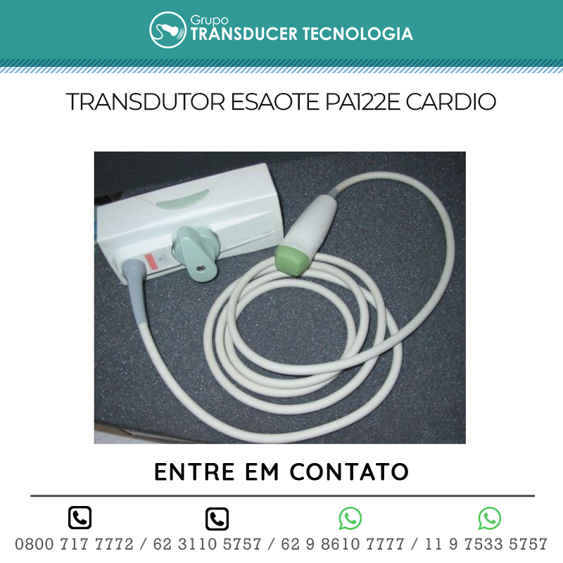 TRANSDUTOR ESAOTE PA122E CARDIO