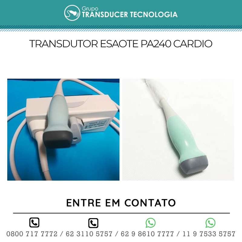 TRANSDUTOR ESAOTE PA240 CARDIO