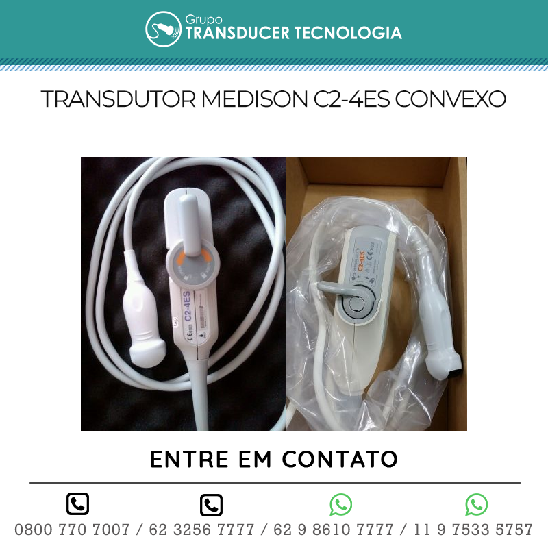 TRANSDUTOR MEDISON C2 4ES CONVEXO