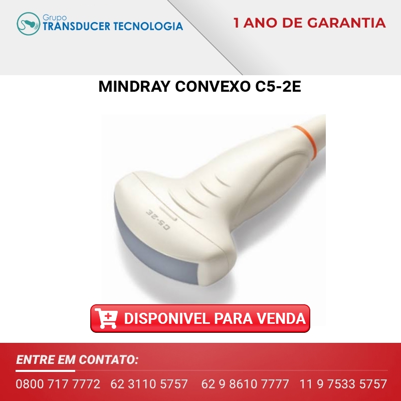 TRANSDUTOR MINDRAY CONVEXO C5 2E DISPONIVEL PARA VENDA