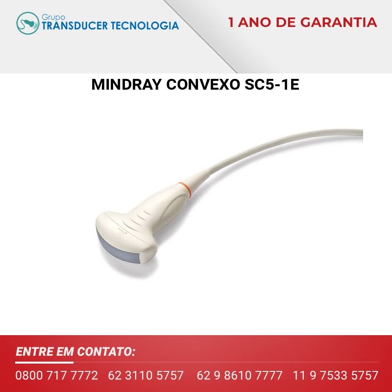 TRANSDUTOR MINDRAY CONVEXO SC5 1E