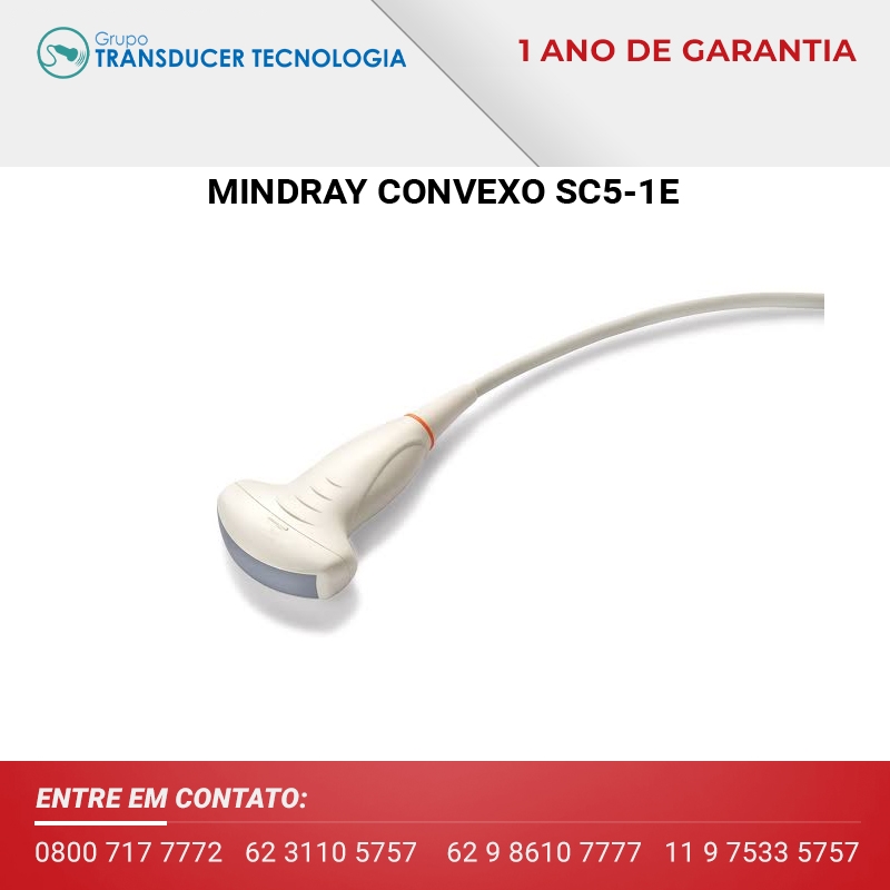 TRANSDUTOR MINDRAY CONVEXO SC5 1E