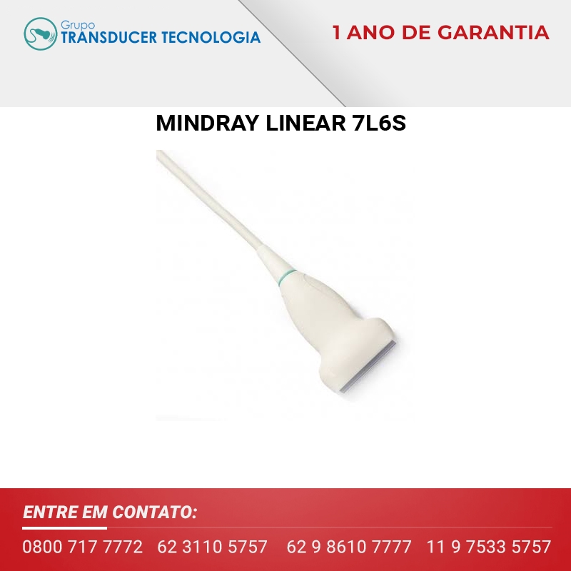 TRANSDUTOR MINDRAY LINEAR 7L6S