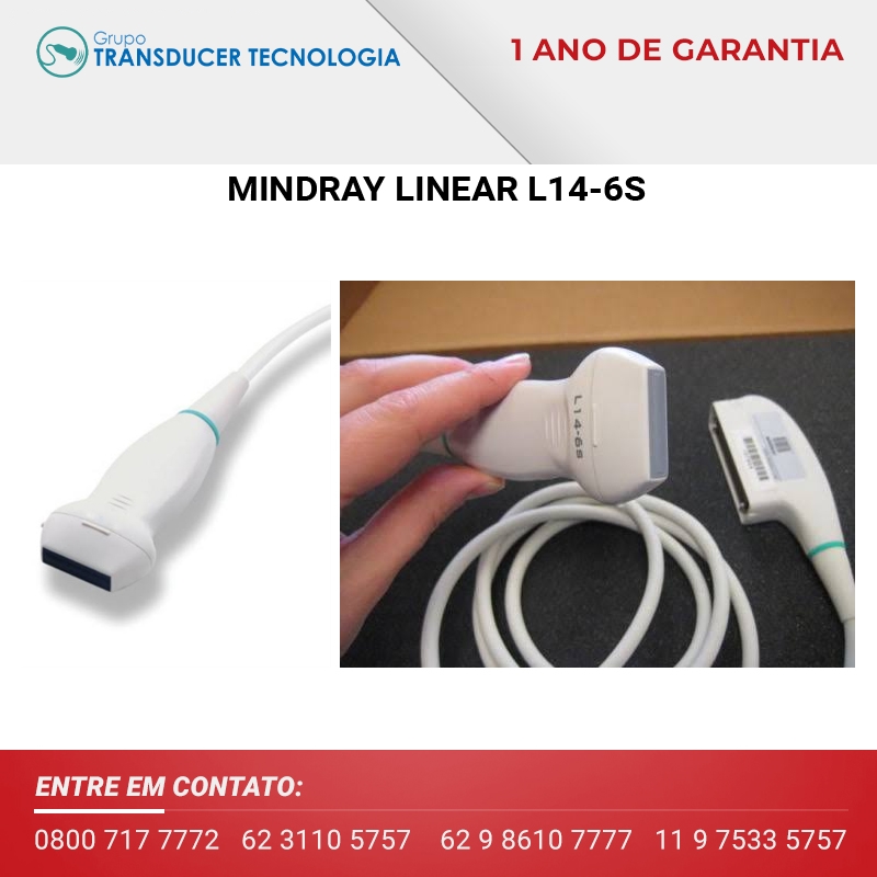 TRANSDUTOR MINDRAY LINEAR L14 6S