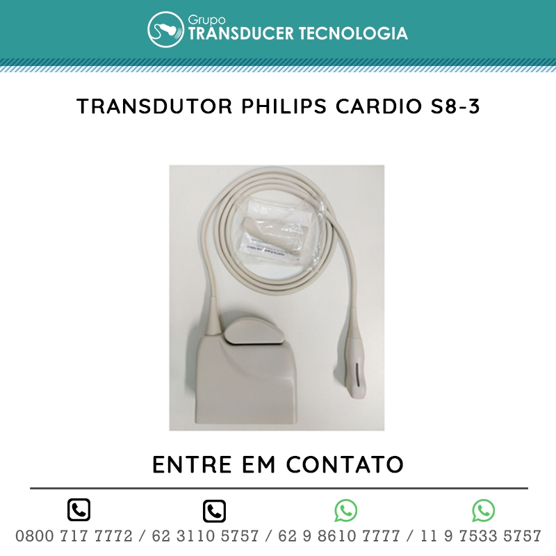 TRANSDUTOR PHILIPS CARDIO S8 3
