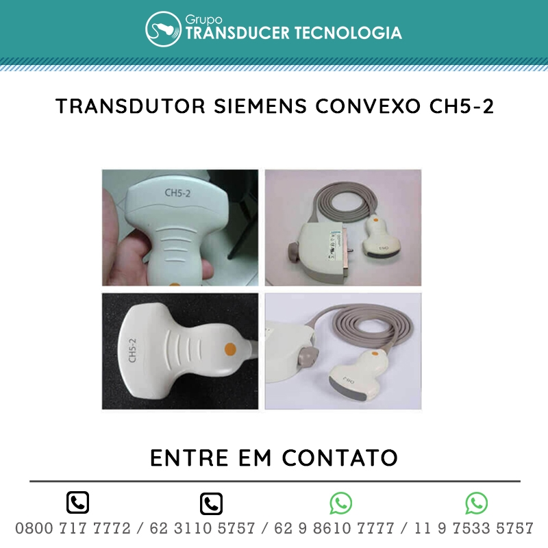 TRANSDUTOR SIEMENS CONVEXO CH5 2