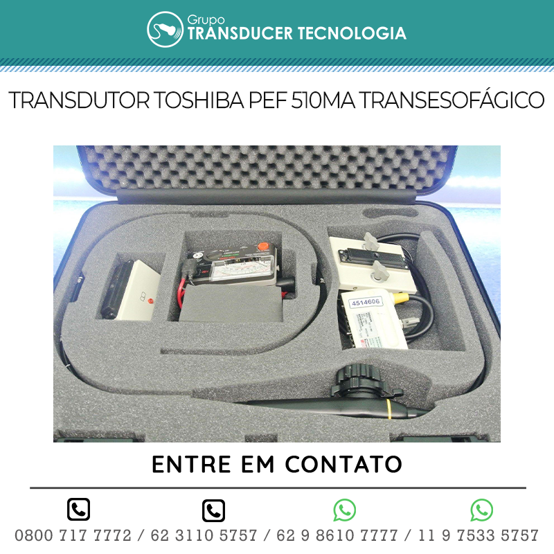 TRANSDUTOR TOSHIBA PEF 510MA TRANSESOFAGICO