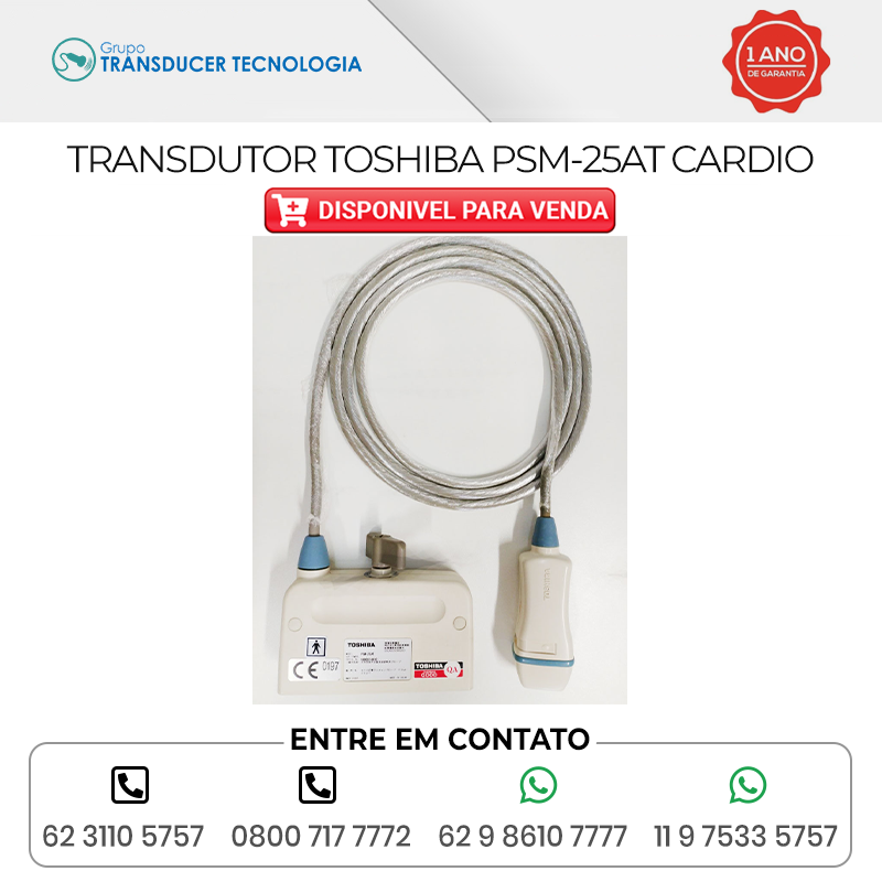 TRANSDUTOR TOSHIBA PSM 25AT CARDIO DISPONIVEL PARA VENDA