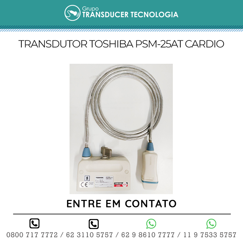 TRANSDUTOR TOSHIBA PSM 25AT CARDIO