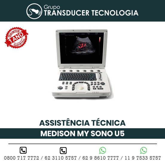 ASSISTENCIA TECNICA ULTRASSOM PORTATIL MEDISON MY SONO U5