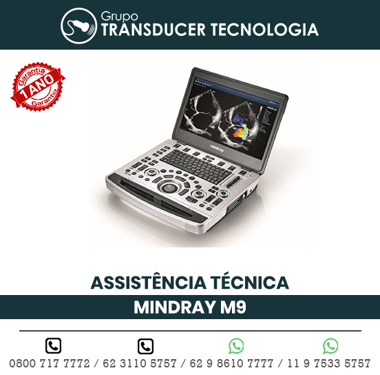 ASSISTENCIA TECNICA ULTRASSOM PORTATIL MINDRAY M9