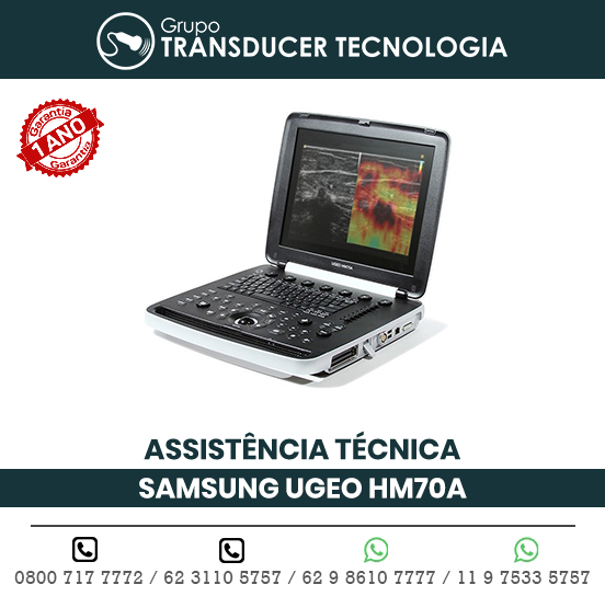 ASSISTENCIA TECNICA ULTRASSOM PORTATIL SAMSUNG UGEO HM70A