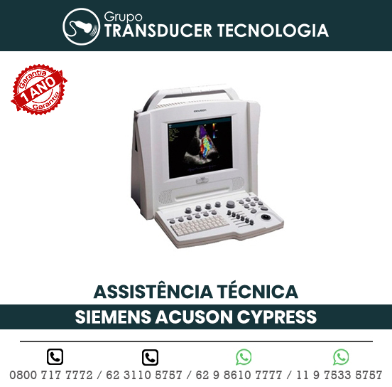 ASSISTENCIA TECNICA ULTRASSOM PORTATIL SIEMENS ACUSON CYPRESS