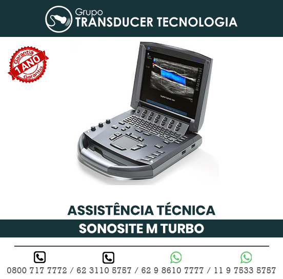 ASSISTENCIA TECNICA ULTRASSOM PORTATIL SONOSITE M TURBO