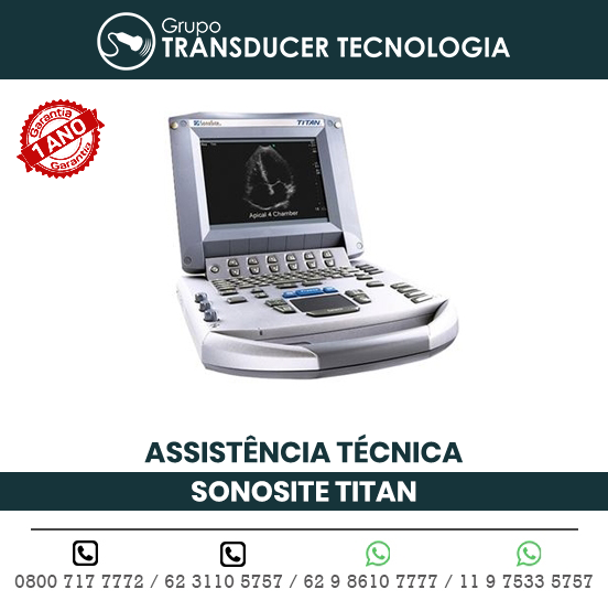 ASSISTENCIA TECNICA ULTRASSOM PORTATIL SONOSITE TITAN