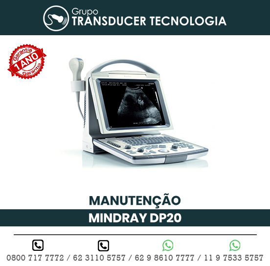 MANUTENCAO ULTRASSOM PORTATIL MINDRAY DP20