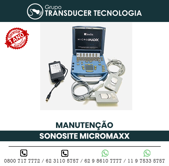 MANUTENCAO ULTRASSOM PORTATIL SONOSITE MICROMAXX