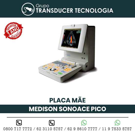 PLACA MAE ULTRASSOM PORTATIL MEDISON SONOACE PICO