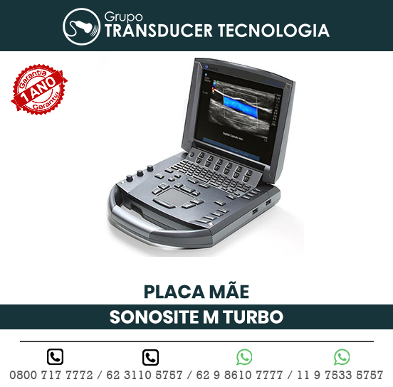 PLACA MAE ULTRASSOM PORTATIL SONOSITE M TURBO