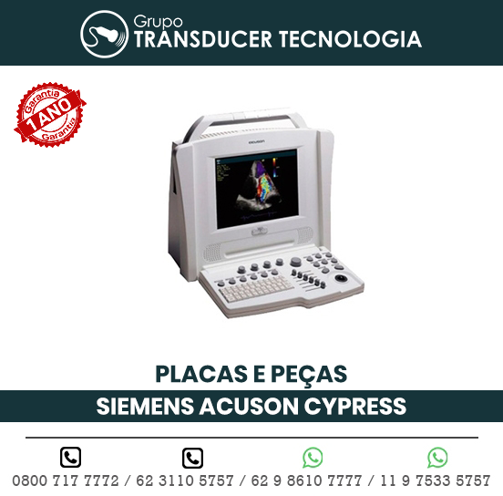 PLACAS PECAS ULTRASSOM PORTATIL SIEMENS ACUSON CYPRESS