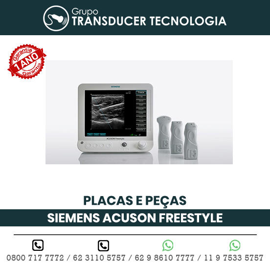 PLACAS PECAS ULTRASSOM PORTATIL SIEMENS ACUSON FREESTYLE