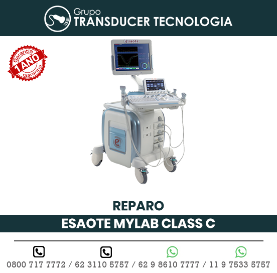 REPARO ULTRASSOM ESAOTE MY LAB CLASS C