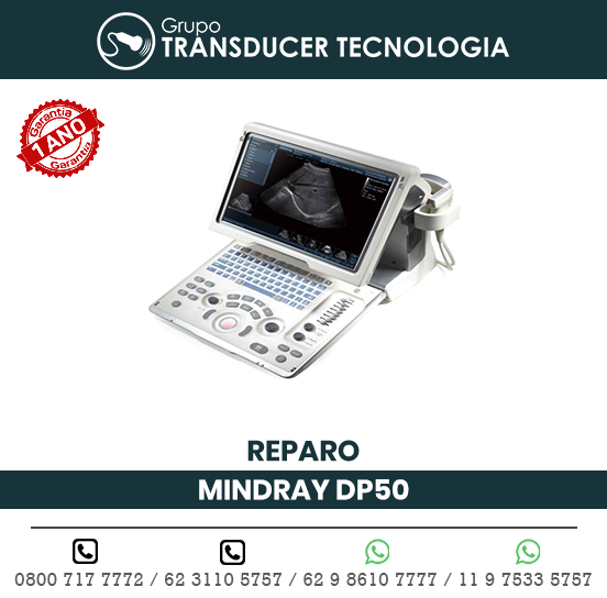 REPARO ULTRASSOM PORTATIL MINDRAY DP50