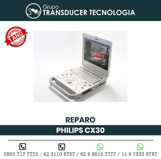 REPARO ULTRASSOM PORTATIL PHILIPS CX30