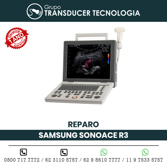 REPARO ULTRASSOM PORTATIL SAMSUNG MEDISON SONOACE R3