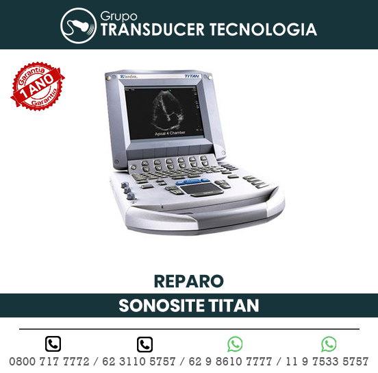 REPARO ULTRASSOM PORTATIL SONOSITE TITAN