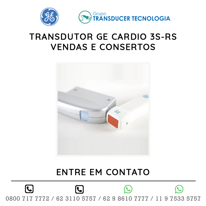 TRANSDUTOR GE CARDIO 3S RS - VENDAS E CONSERTOS