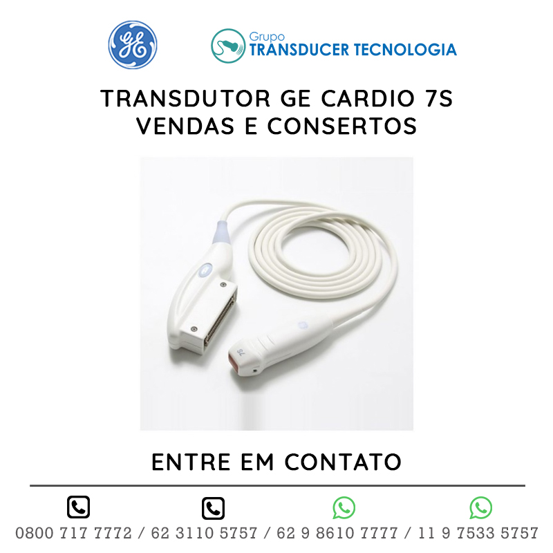 TRANSDUTOR GE CARDIO 7S - VENDAS E CONSERTOS