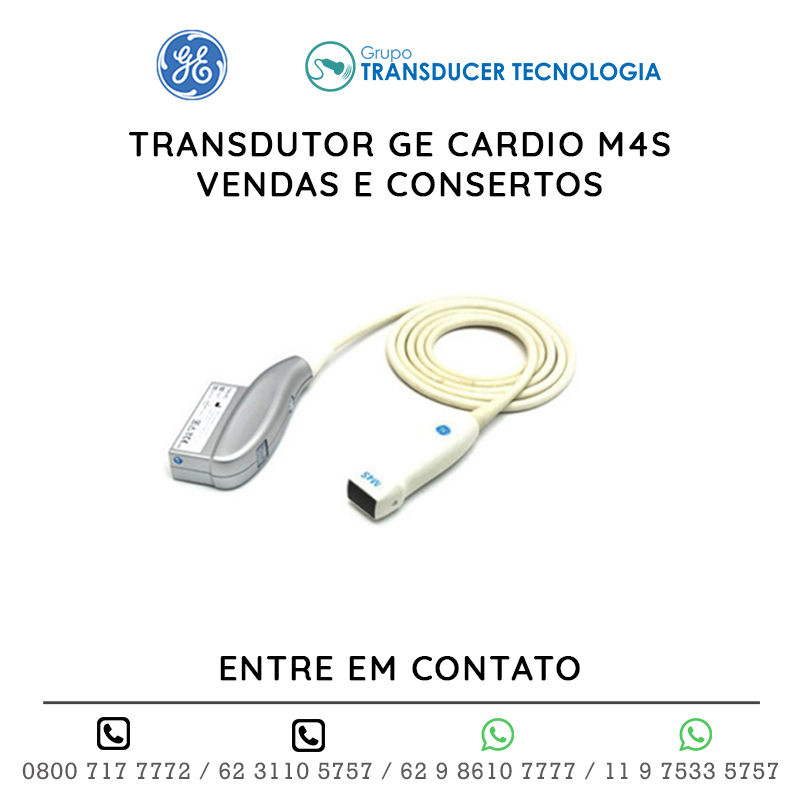 TRANSDUTOR GE CARDIO M4S - VENDAS E CONSERTOS
