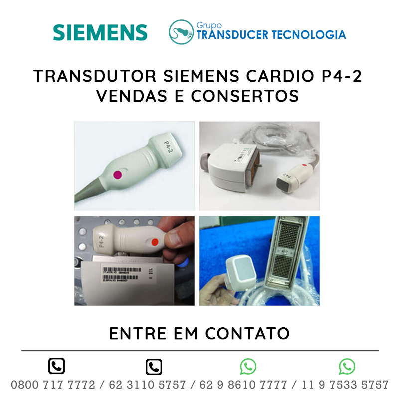 TRANSDUTOR SIEMENS CARDIO P4 2 - VENDAS E CONSERTOS