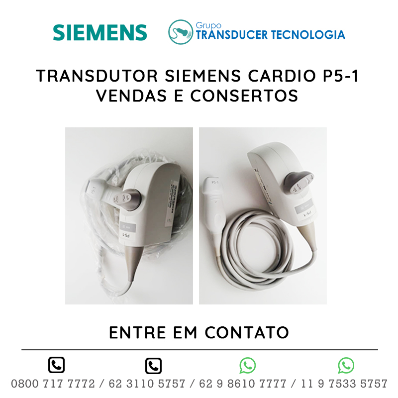 TRANSDUTOR SIEMENS CARDIO P5 1 - VENDAS E CONSERTOS