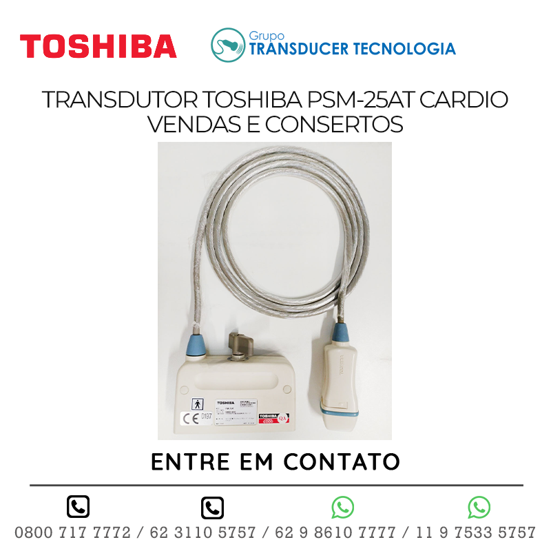 TRANSDUTOR TOSHIBA PSM 25AT CARDIO - VENDAS E CONSERTOS