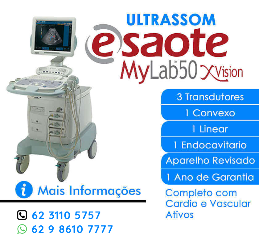 VENDO ULTRASSOM ESAOTE MYLAB 50