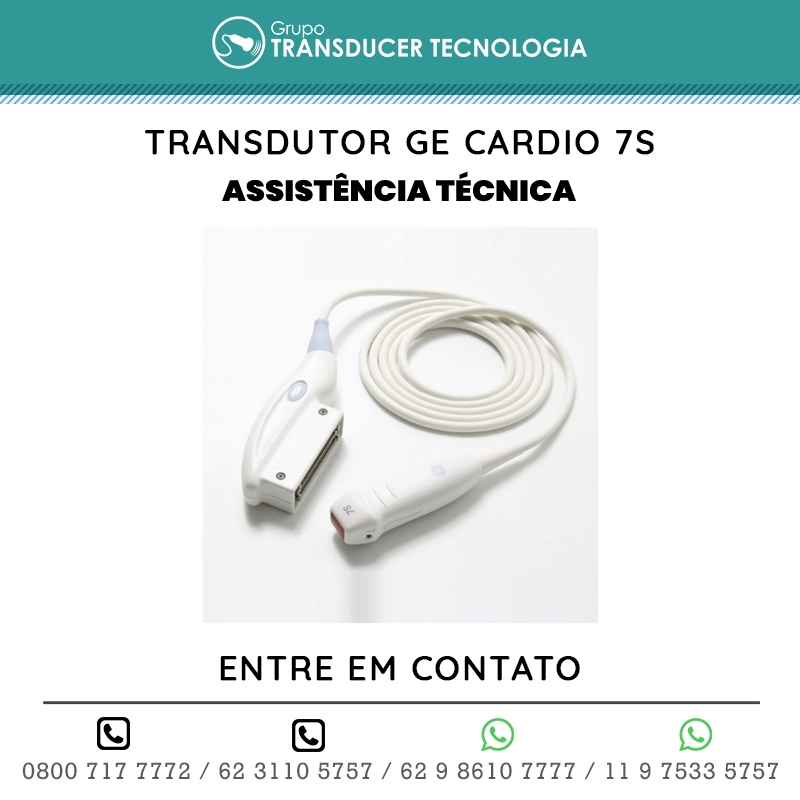 ASSISTENCIA TECNICA TRANSDUTOR GE CARDIO 7S